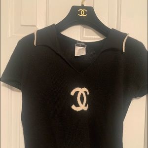 Vintage Chanel cashmere shirt
